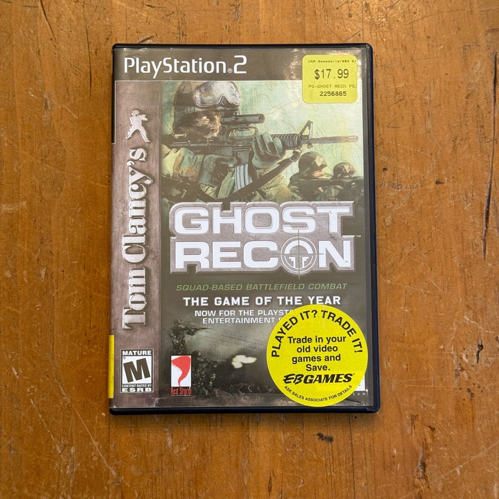 Ghost Recon for PlayStation 2 - Black